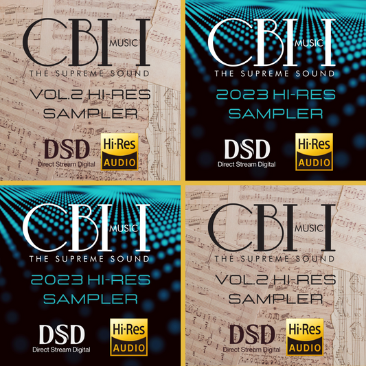 CBH-MUSIC DSD &amp; Hi-Res AUDIO SAMPLER VOL.1 + VOL.2